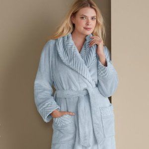 Soft Surroundings Royal Plush Robe Size M